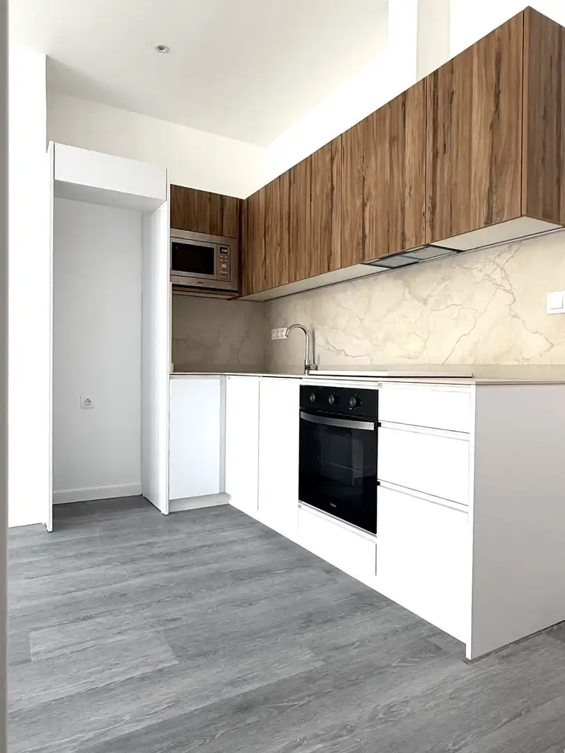 Kitchen of Flat for sale in Sant Boi de Llobregat  with Air Conditioner, Heating and Parquet flooring