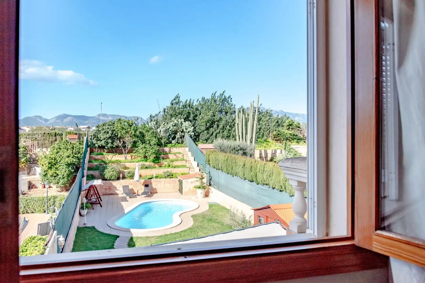 Jardí de Casa adosada en venda en Marratxí amb Aire condicionat, Calefacció i Jardí privat