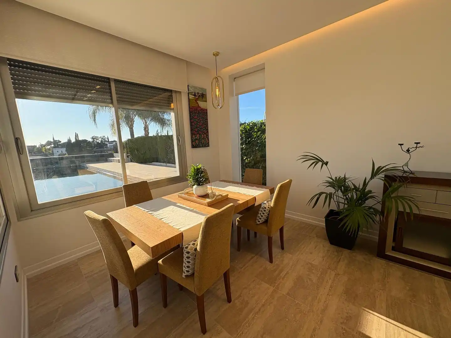 Dining room of Houses for sale in Córdoba  with Air Conditioner, Heating and Private garden