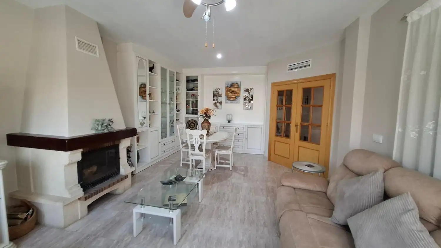 Sala de estar de Dúplex en venta en Huércal-Overa con Aire acondicionado, Terraza y Trastero