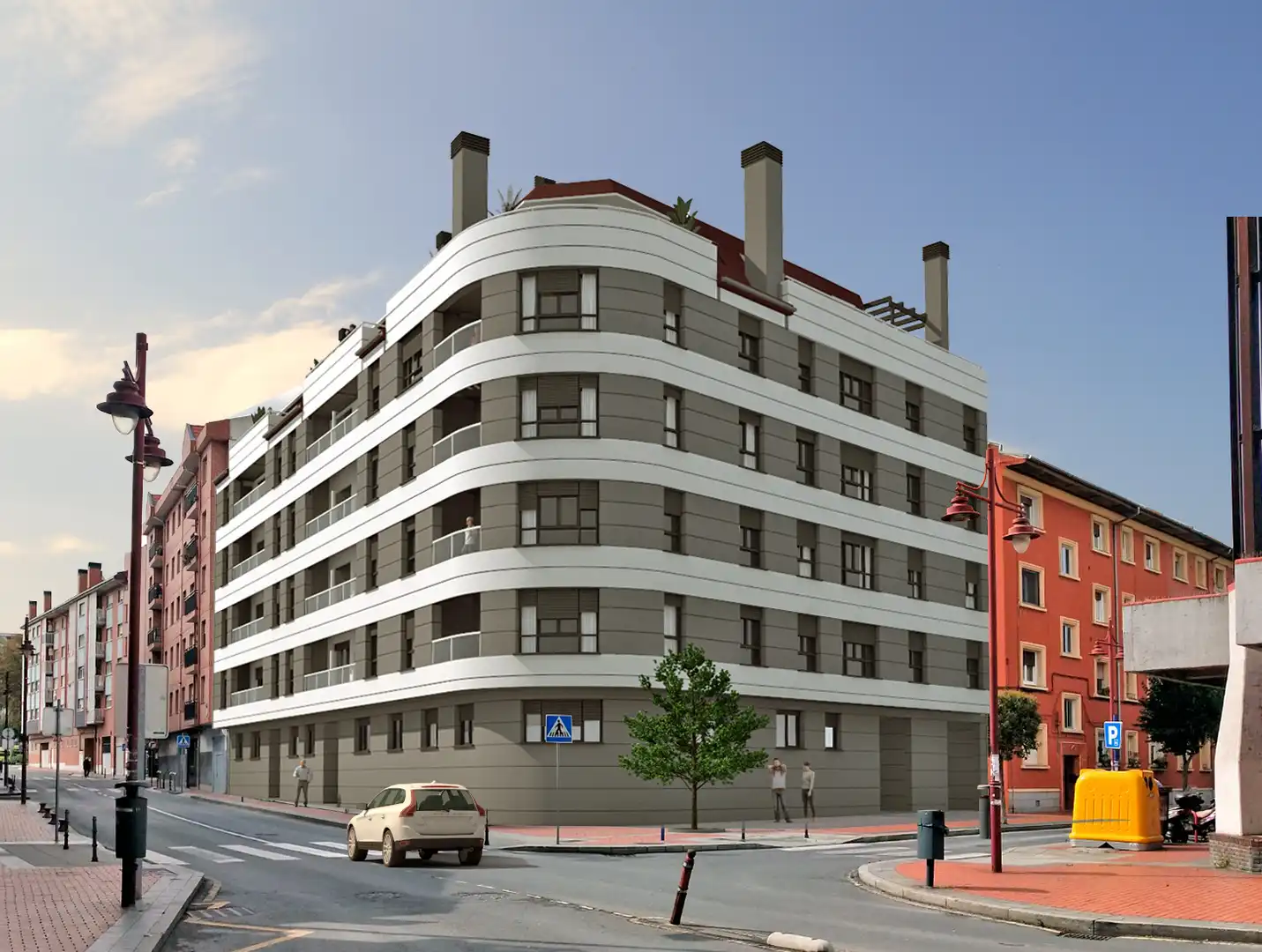 Vista exterior de Dúplex en venta en Barakaldo  con Calefacción, Terraza y Trastero