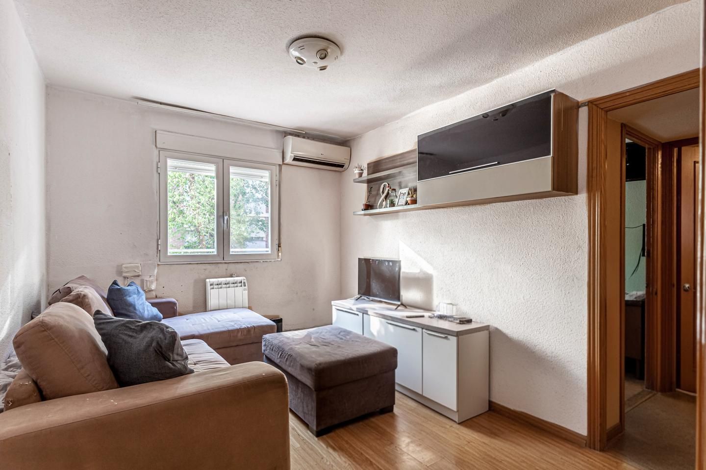 Bedroom of Flat for sale in  Madrid Capital  with Air Conditioner and Heating