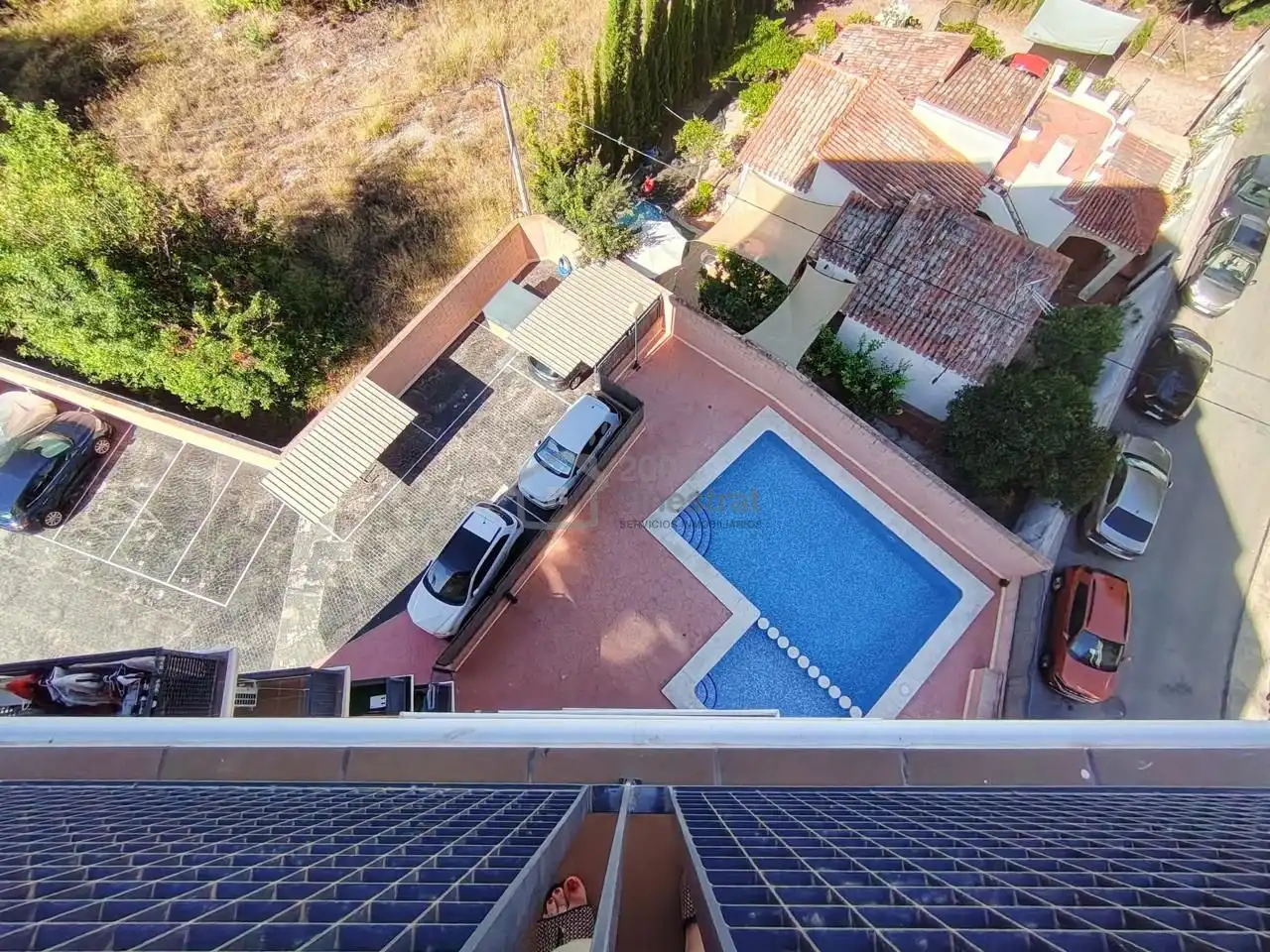 Außenansicht von Wohnung zum Verkauf in Finestrat mit Klimaanlage, Terrasse und Möbliert