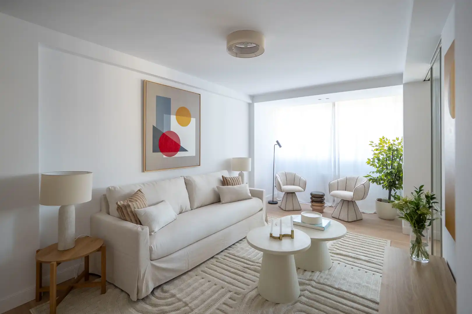 Sala de estar de Piso en venta en Madrid con Aire acondicionado, Calefacción y Amueblado