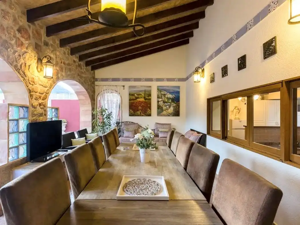 Dining room of Houses for sale in Llíber, Alicante