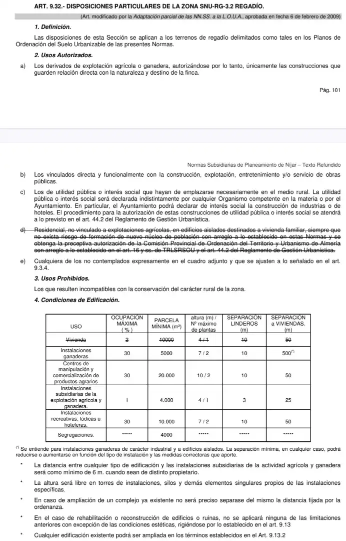 Jardín de Terreno en venta en Níjar