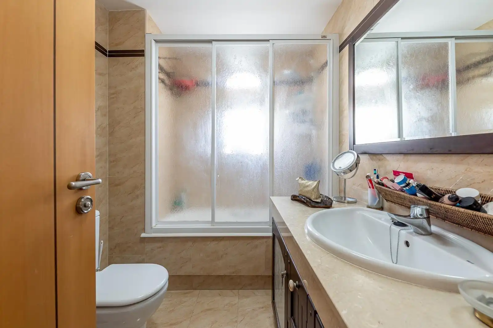 Baño de Casa adosada en venta en Alhaurín de la Torre con Aire acondicionado, Jardín privado y Terraza