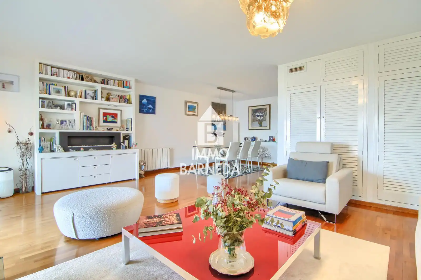 Wohnzimmer von Wohnung zum Verkauf in Roses mit Heizung, Terrasse und Schwimmbad