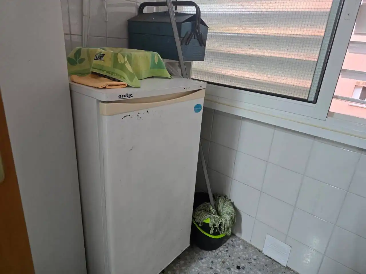 Balcony of Flat for sale in Sabadell  with Heating, Terrace and Storage room