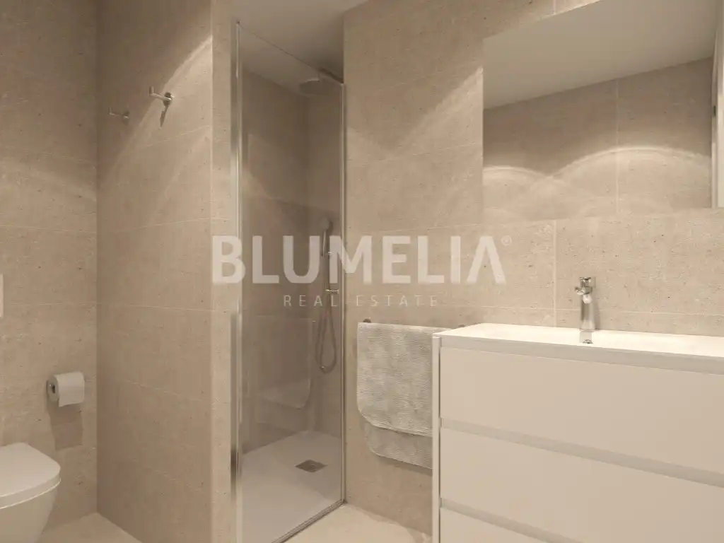 Bany de Apartament en venda en Oliva amb Aire condicionat, Calefacció i Jardí privat