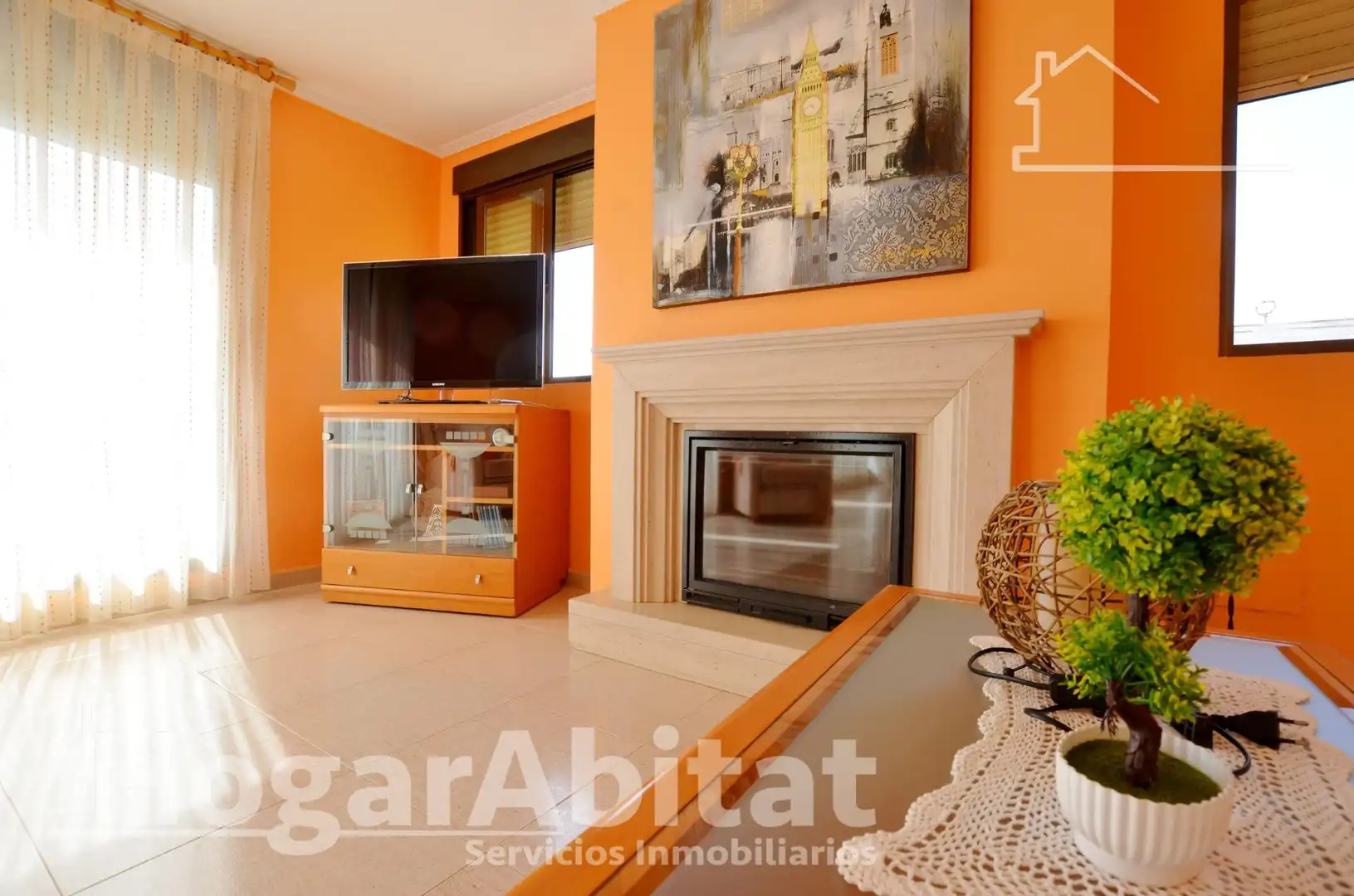 Living room of Attic for sale in Tavernes de la Valldigna  with Terrace, Storage room and Furnished