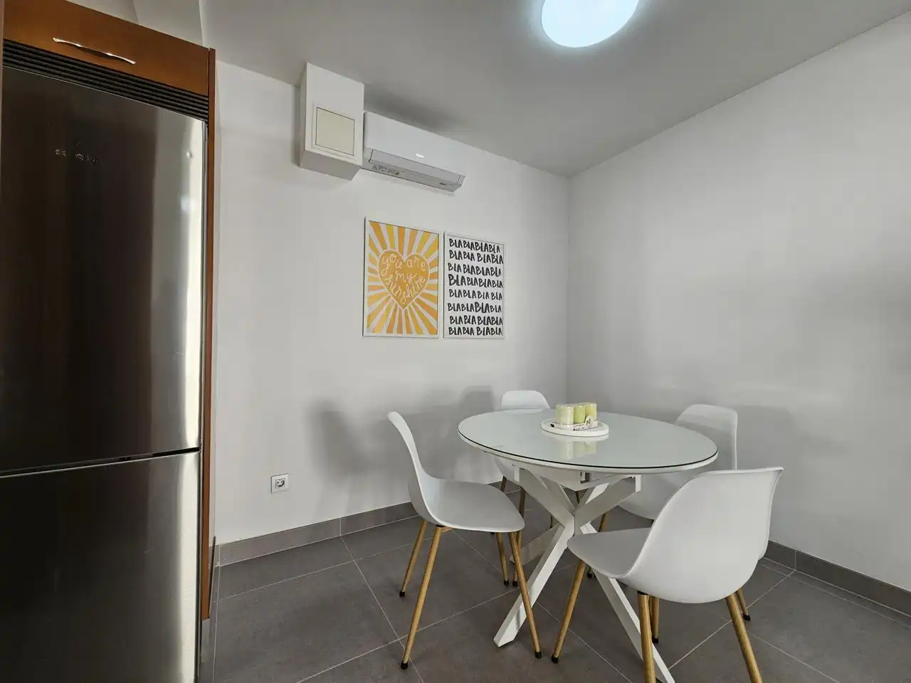 Comedor de Casa o chalet de alquiler en San Bartolomé de Tirajana con Aire acondicionado, Jardín privado y Terraza