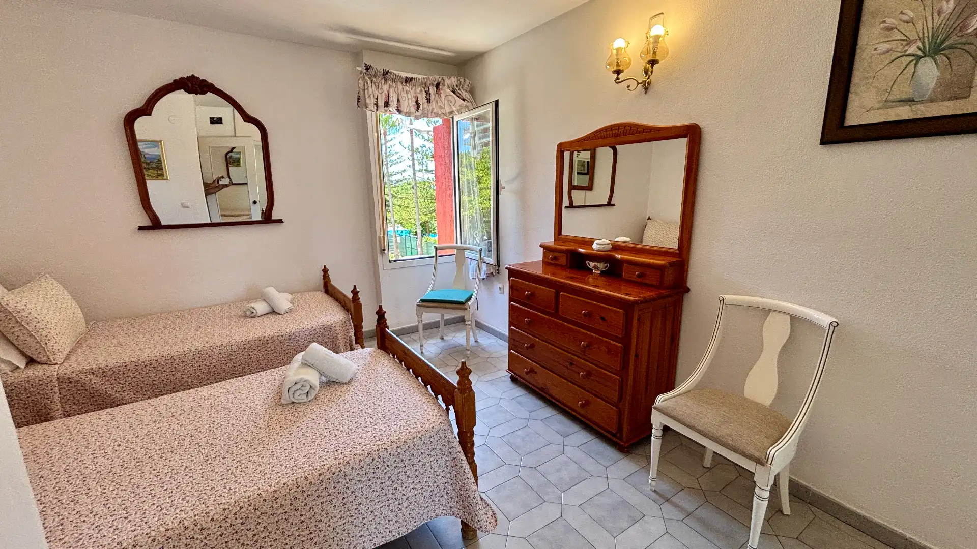 Schlafzimmer von Wohnung zum Verkauf in Benalmádena mit Klimaanlage, Heizung und Terrasse