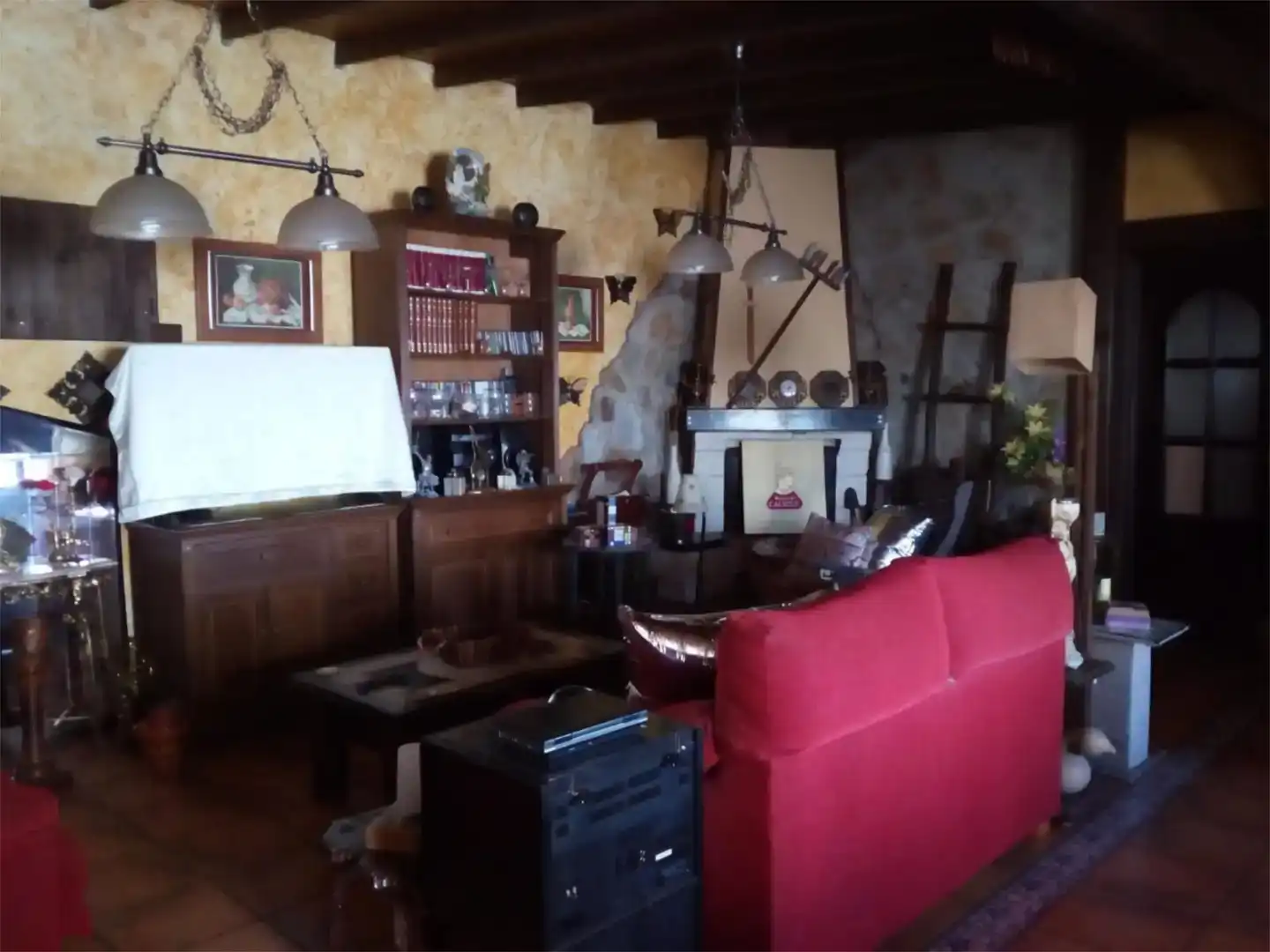 Living room of Flat for rent in Gradefes