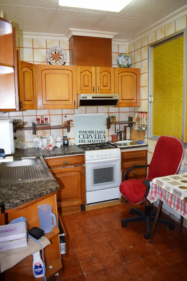 Cocina de Casa adosada en venta en Xert con Terraza