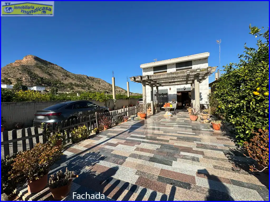 Vista exterior de Casa o chalet en venta en Santomera con Aire acondicionado, Calefacción y Terraza