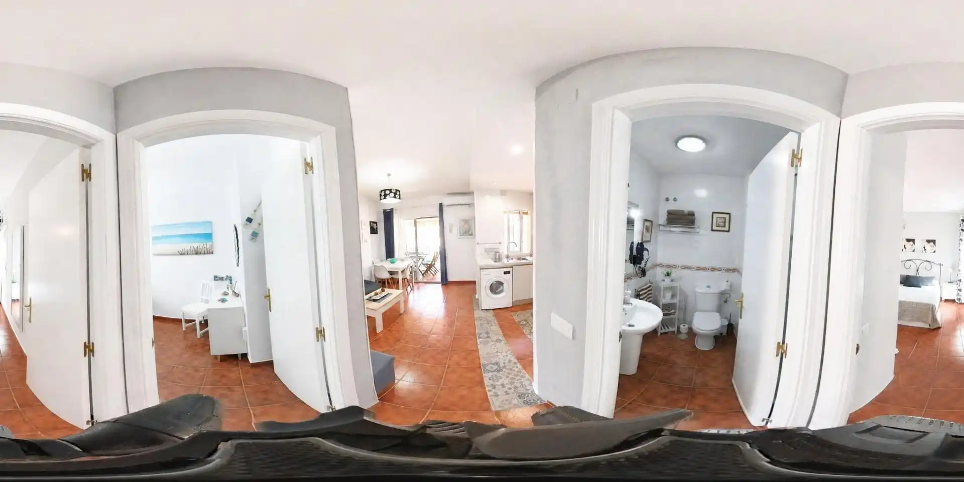Cocina de Apartamento en venta en Chiclana de la Frontera con Aire acondicionado, Jardín privado y Terraza
