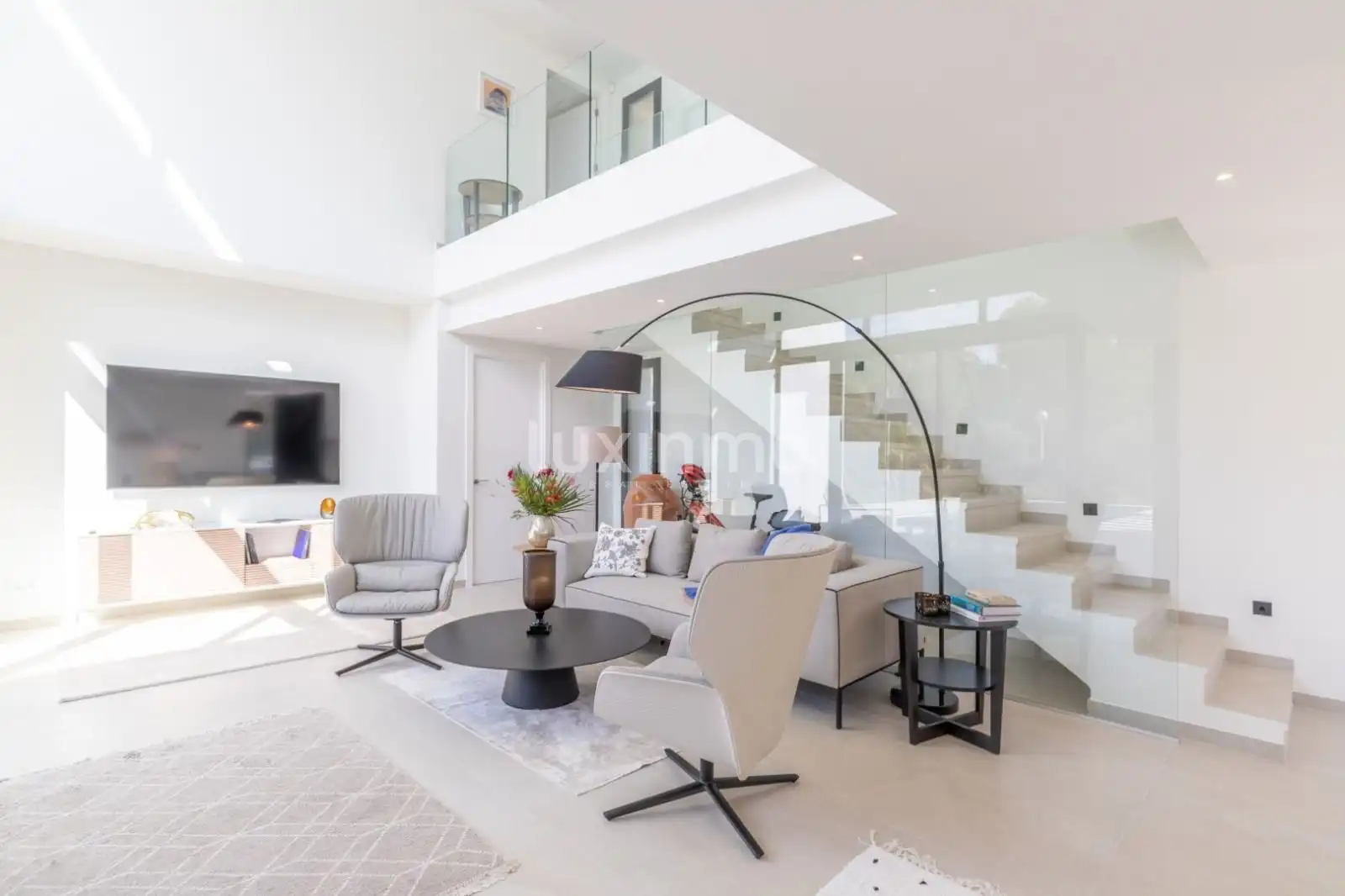 Living room of Houses for sale in Jávea / Xàbia  with Air Conditioner, Heating and Terrace