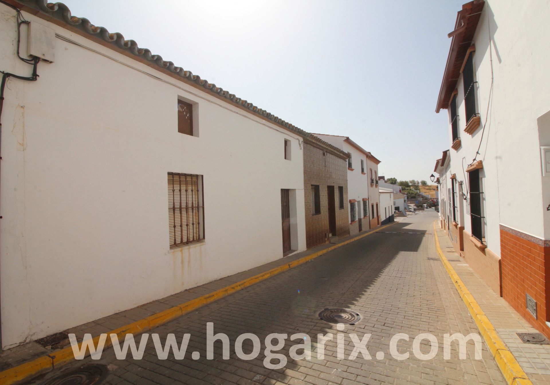 Vista exterior de Casa o xalet en venda en Villanueva de los Castillejos