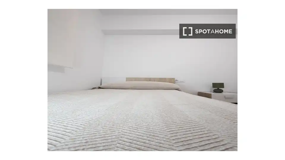 Bedroom of Flat for rent in Sueca  with Air Conditioner, Heating and Furnished