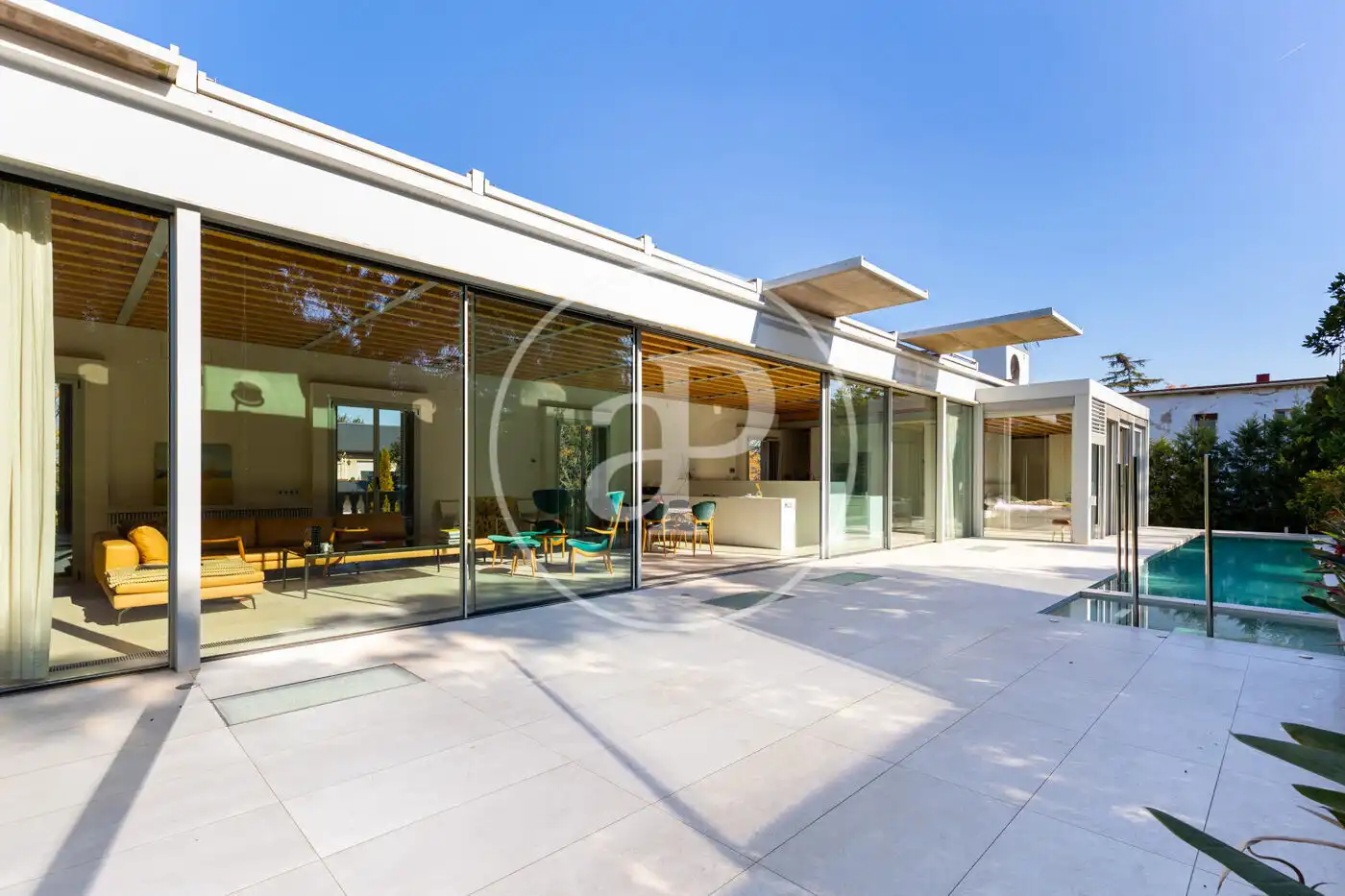 Terrace of Houses for sale in Sant Cugat del Vallès  with Air Conditioner, Heating and Private garden