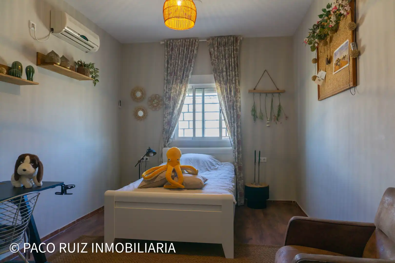 Habitación de Finca rústica en venta en Tabernas con Aire acondicionado, Jardín privado y Terraza