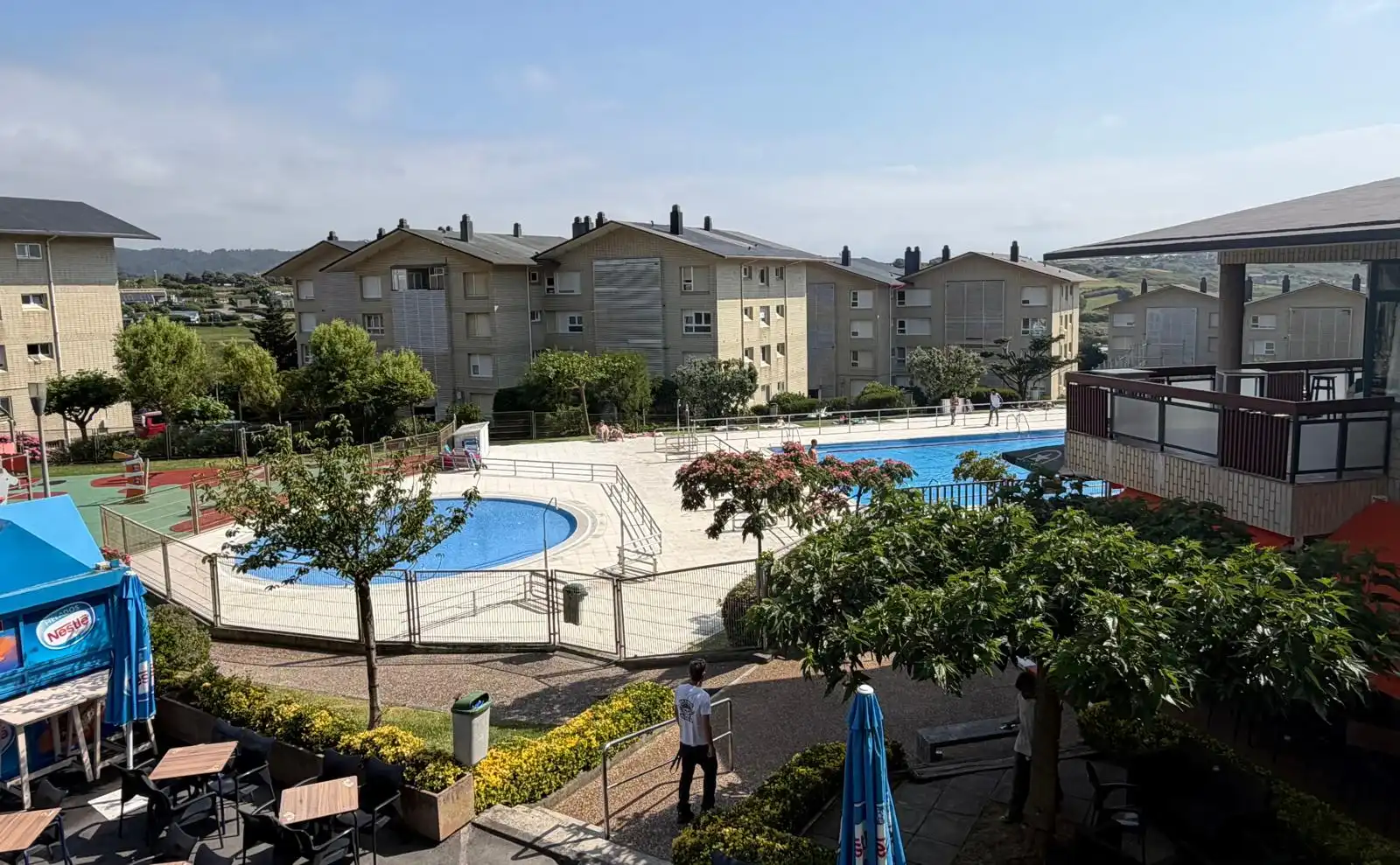Swimming pool of Apartments for rent in Sopela  with Heating, Furnished and Oven