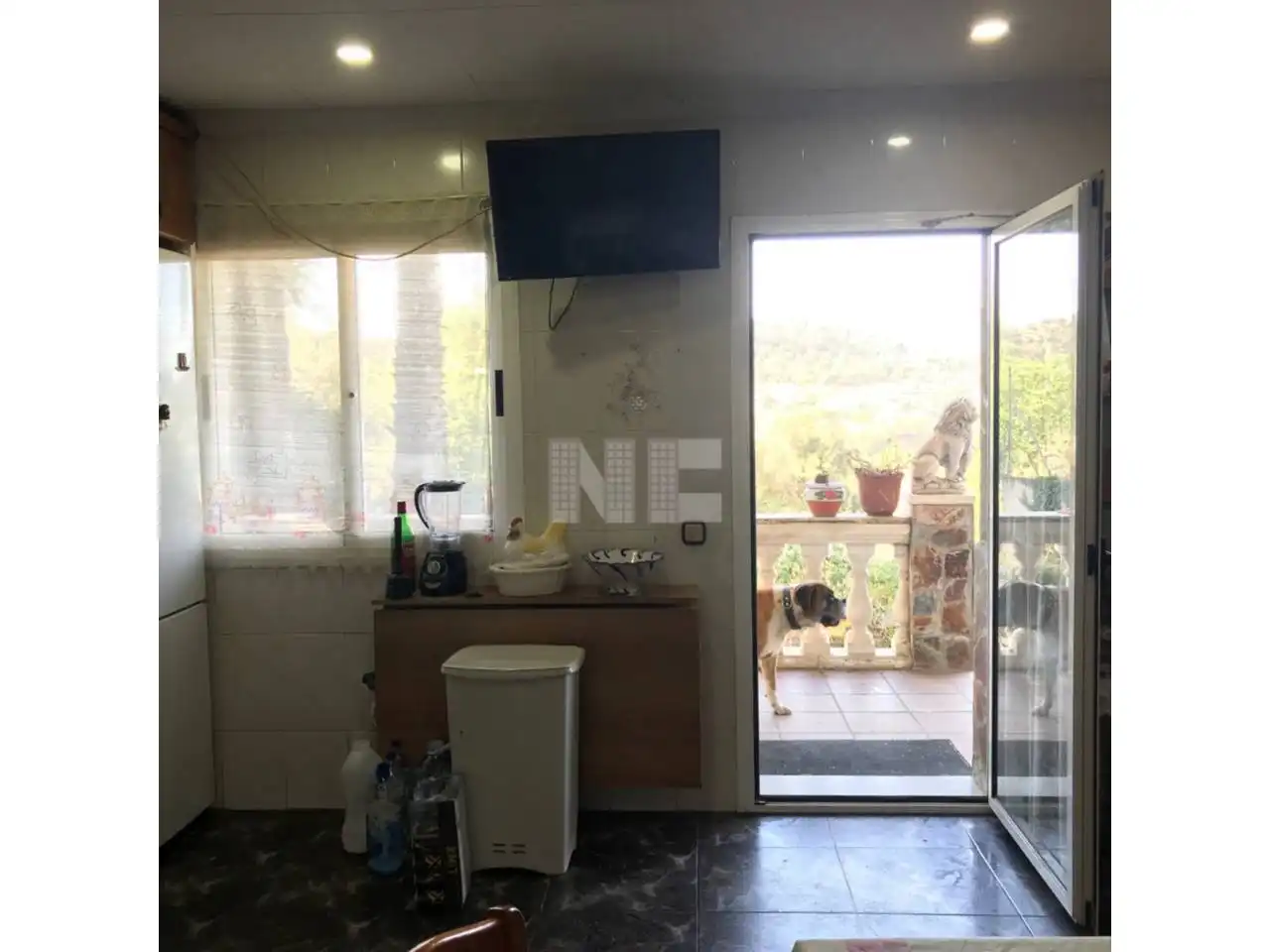 Cocina de Casa o chalet en venta en Vilanova del Vallès con Jardín privado, Terraza y Piscina