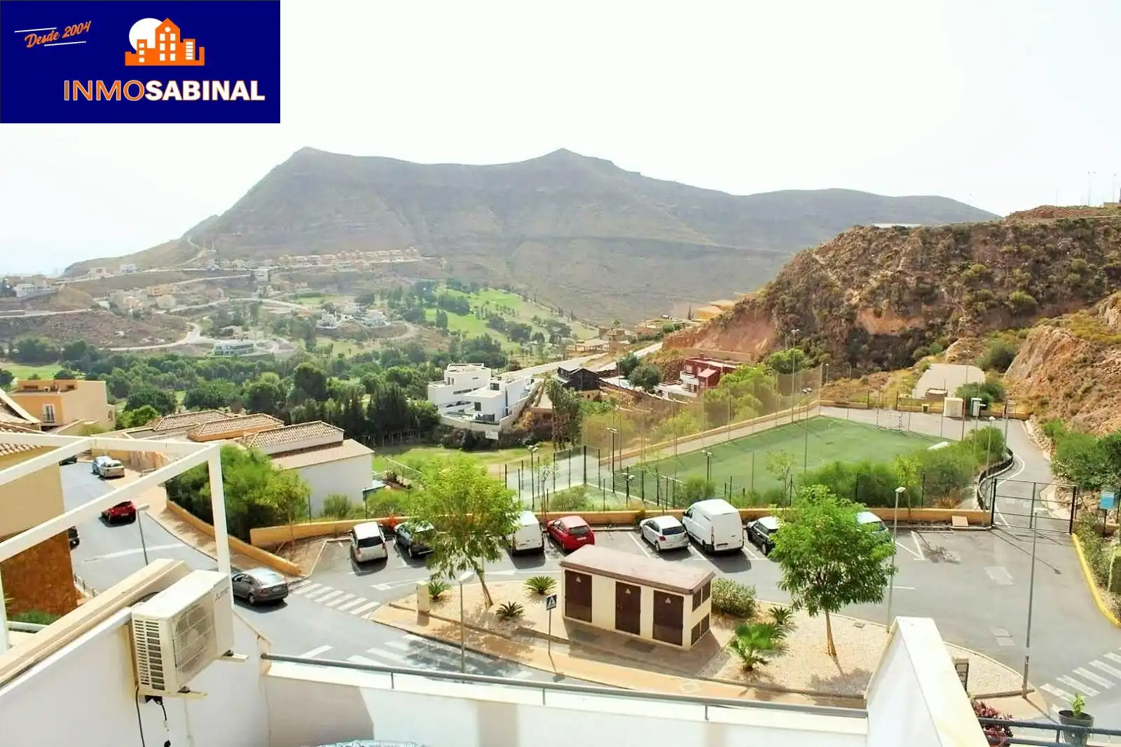 Exterior view of Flat for sale in Vícar  with Air Conditioner, Heating and Terrace