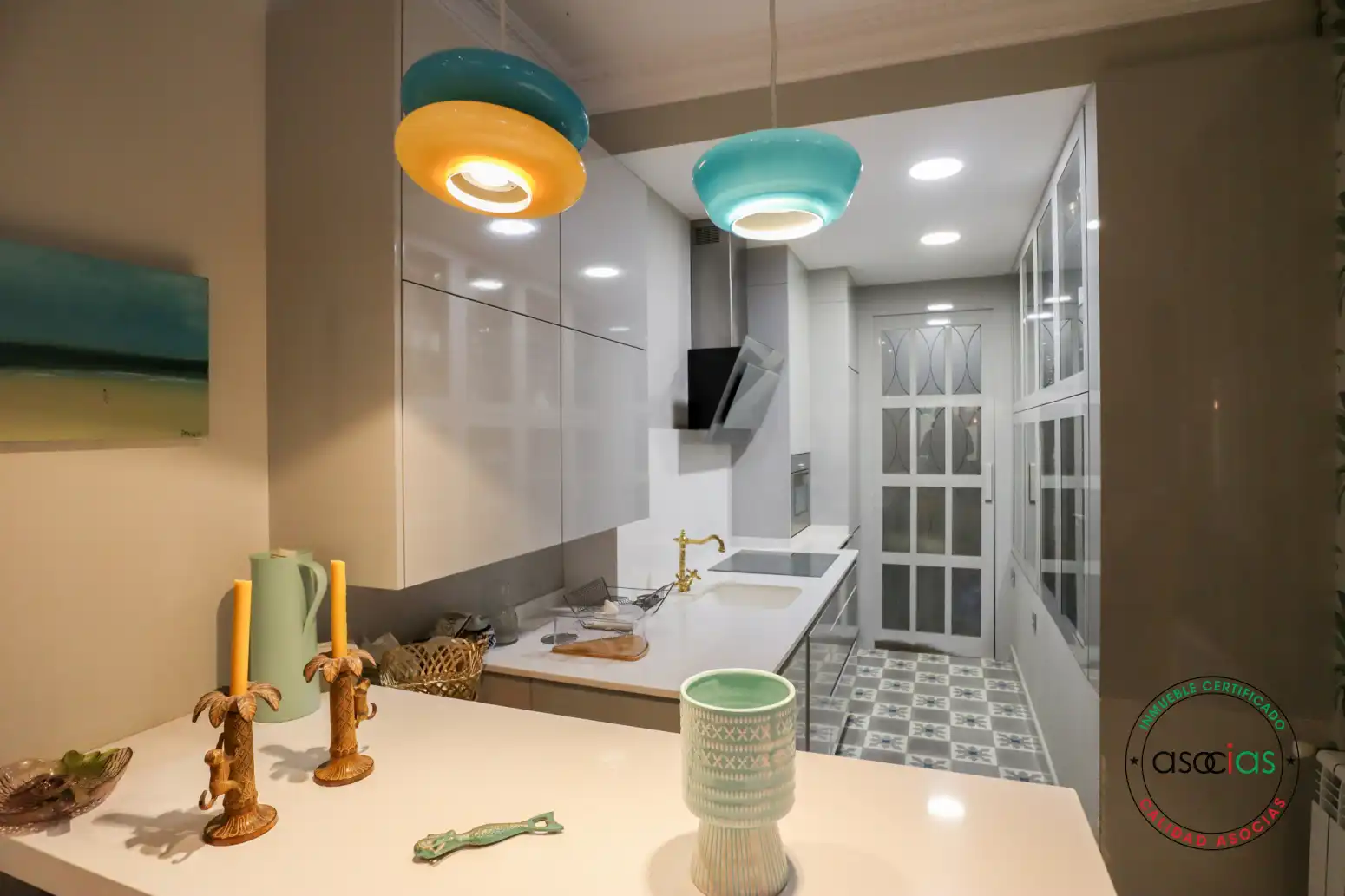 Kitchen of Houses for sale in Foz  with Heating and Terrace