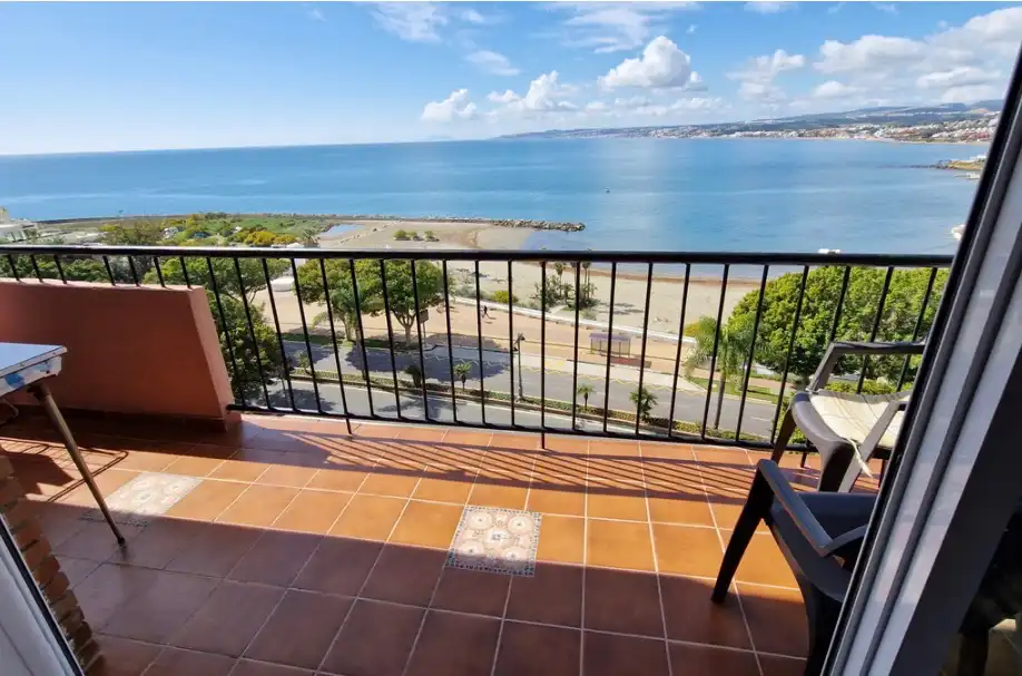Balcony of Flat for sale in Estepona  with Terrace, Furnished and Oven