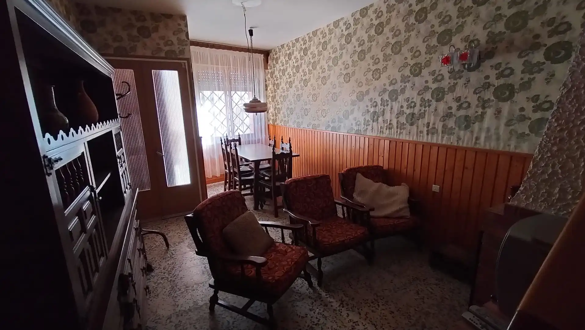 Sala de estar de Casa o chalet en venta en Forcall con Terraza, Trastero y Amueblado