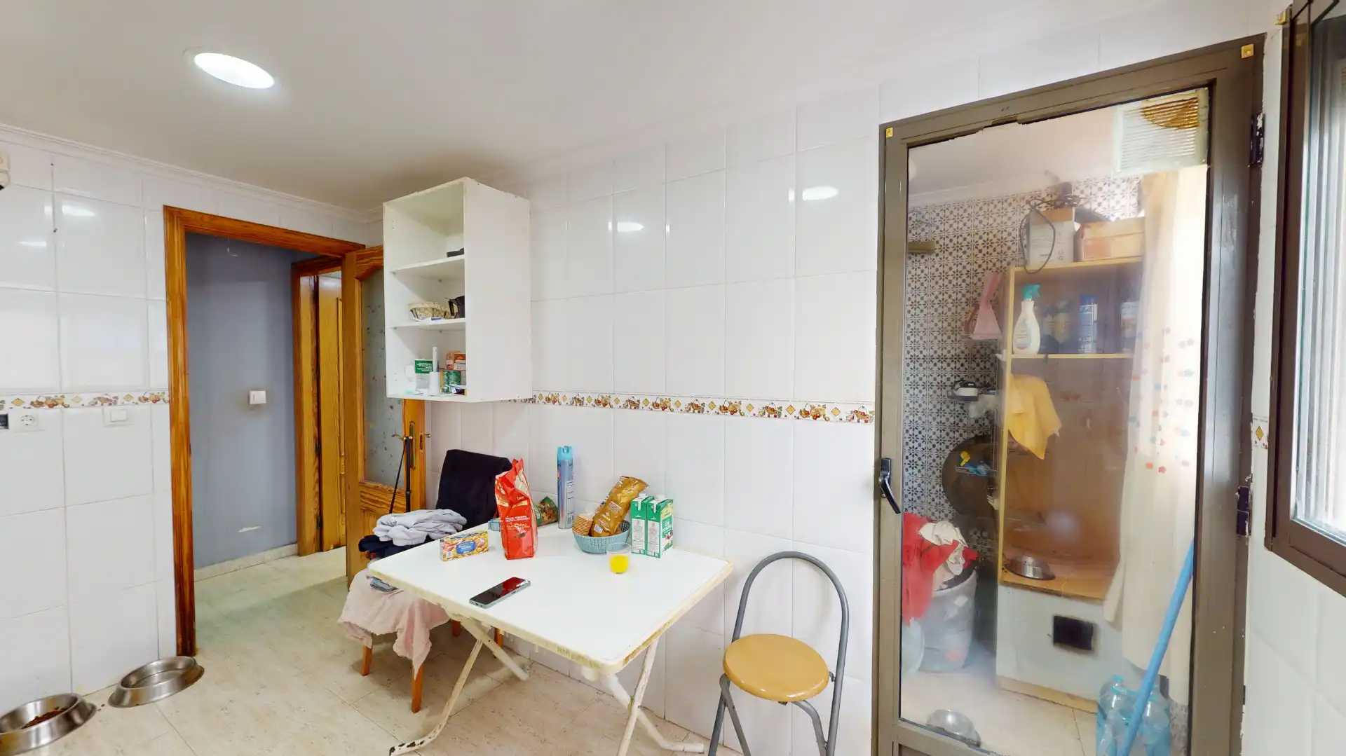 Kitchen of Flat for sale in El Campello  with Furnished, Oven and Washing machine