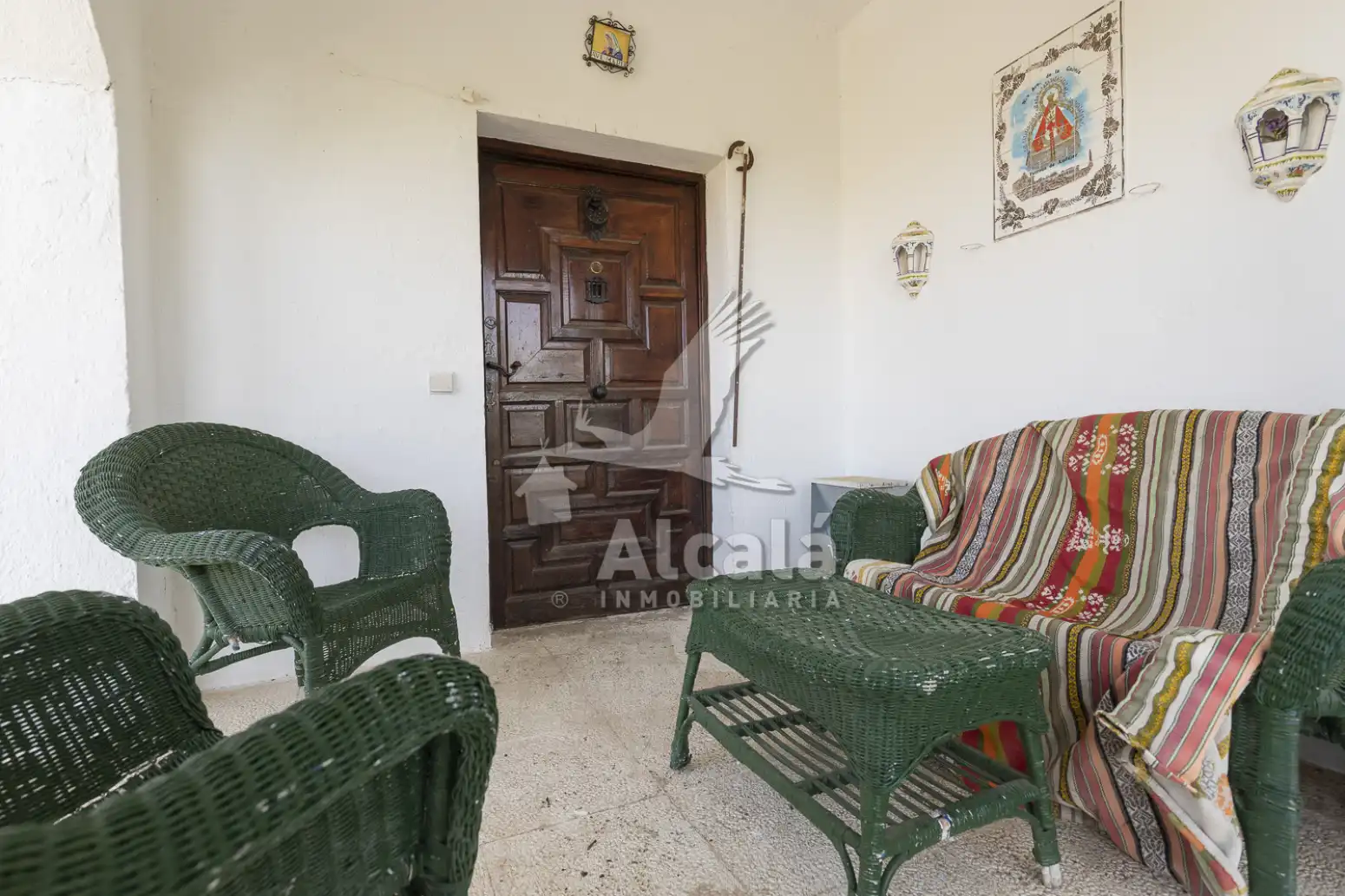 Terraza de Casa o chalet en venta en Valverde de Alcalá con Calefacción, Terraza y Trastero