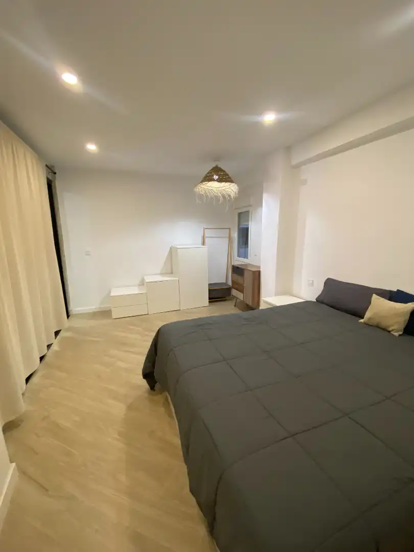 Bedroom of Apartments for rent in Málaga  with Air Conditioner, Furnished and Oven