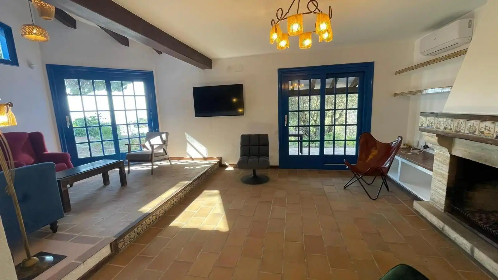 Living room of Houses for sale in Blanes  with Air Conditioner, Heating and Community pool