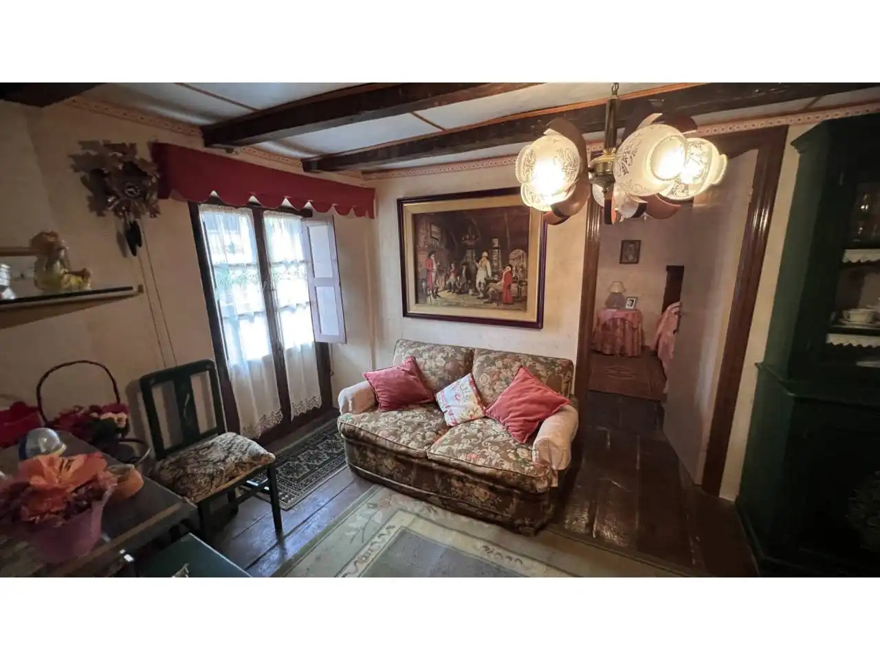 Living room of Detached homes for sale in Merindad de Sotoscueva  with Private garden, Terrace and Furnished