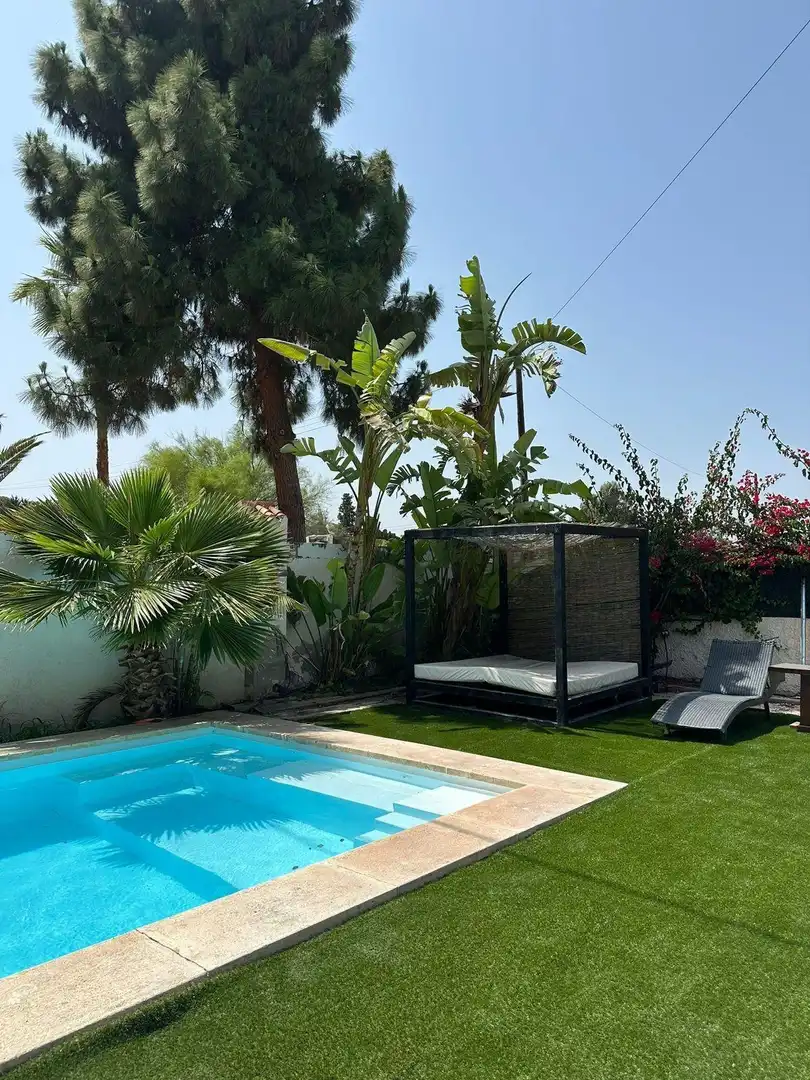 Jardí de Casa o xalet en venda en Mutxamel amb Aire condicionat, Calefacció i Jardí privat