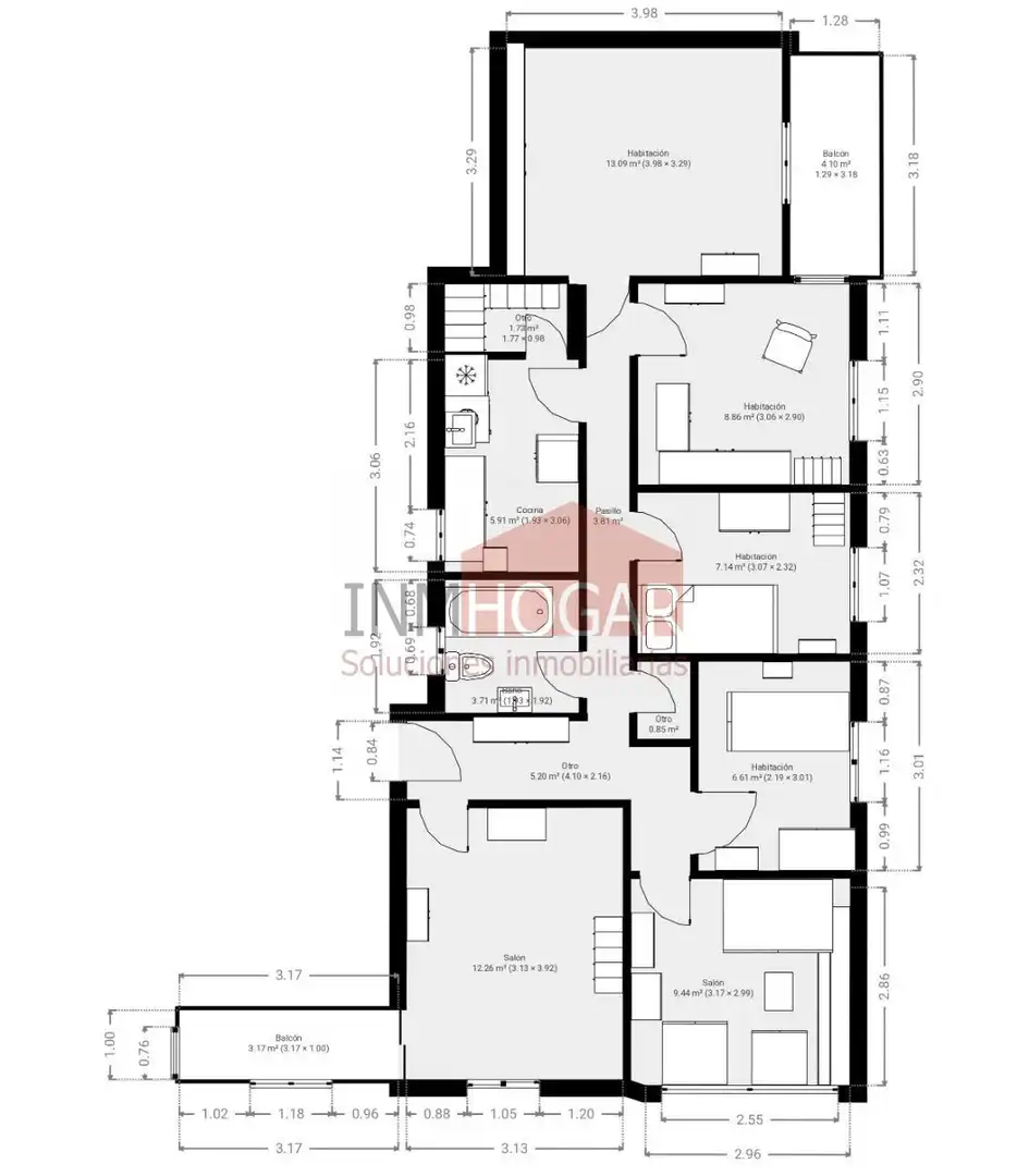 Appartamento con terrazza in vendita a Paseo SAN ROQUE, imagen 23