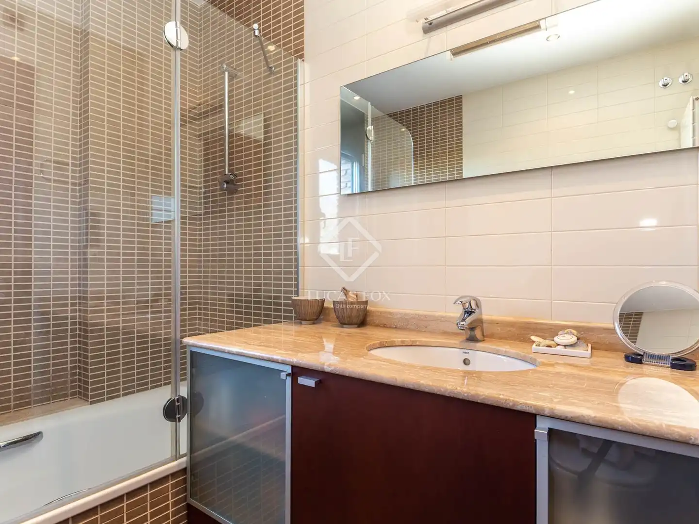 Baño de Casa o chalet en venta en Sant Cugat del Vallès con Aire acondicionado, Calefacción y Jardín privado