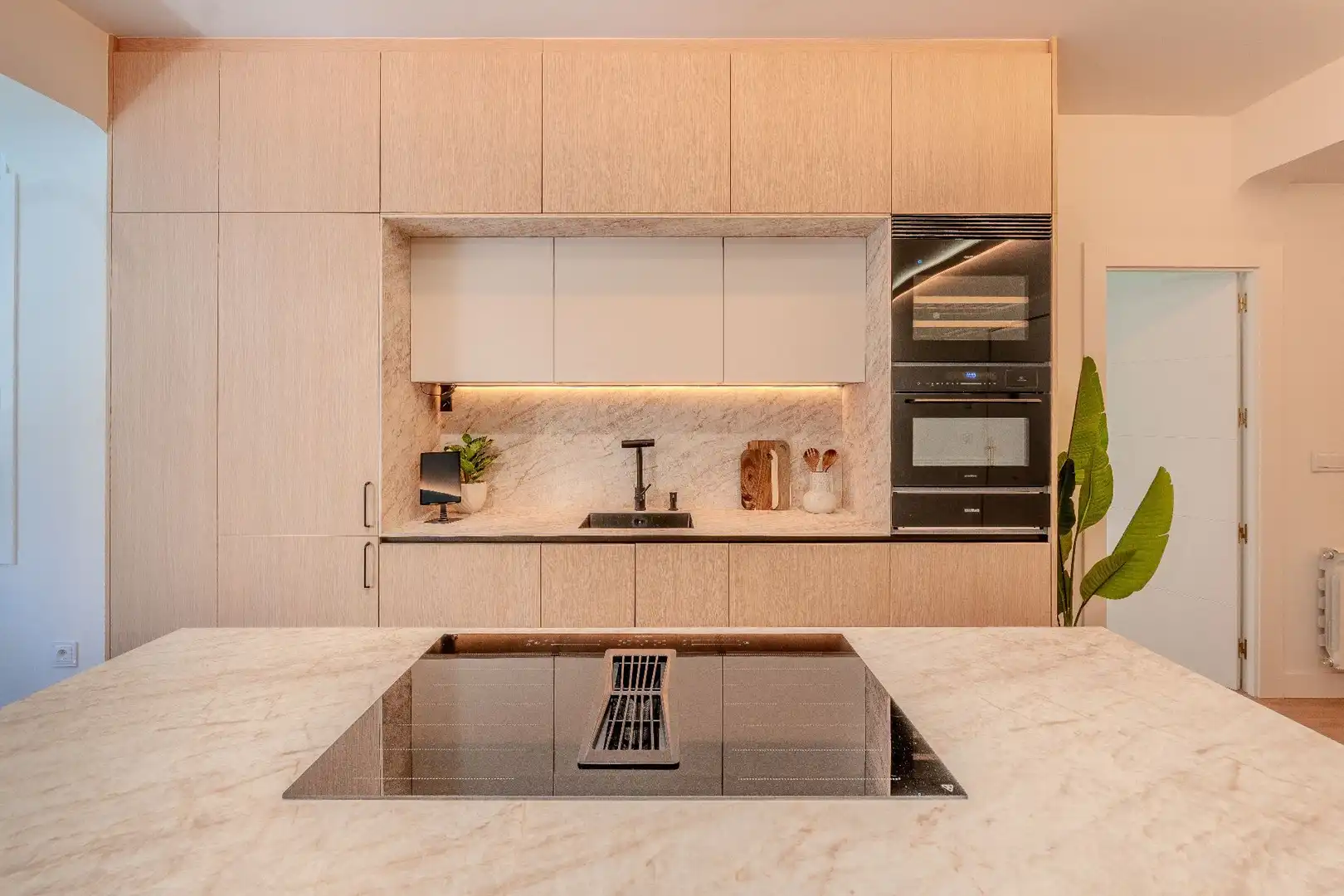 Kitchen of Flat for sale in  Logroño  with Air Conditioner, Heating and Terrace