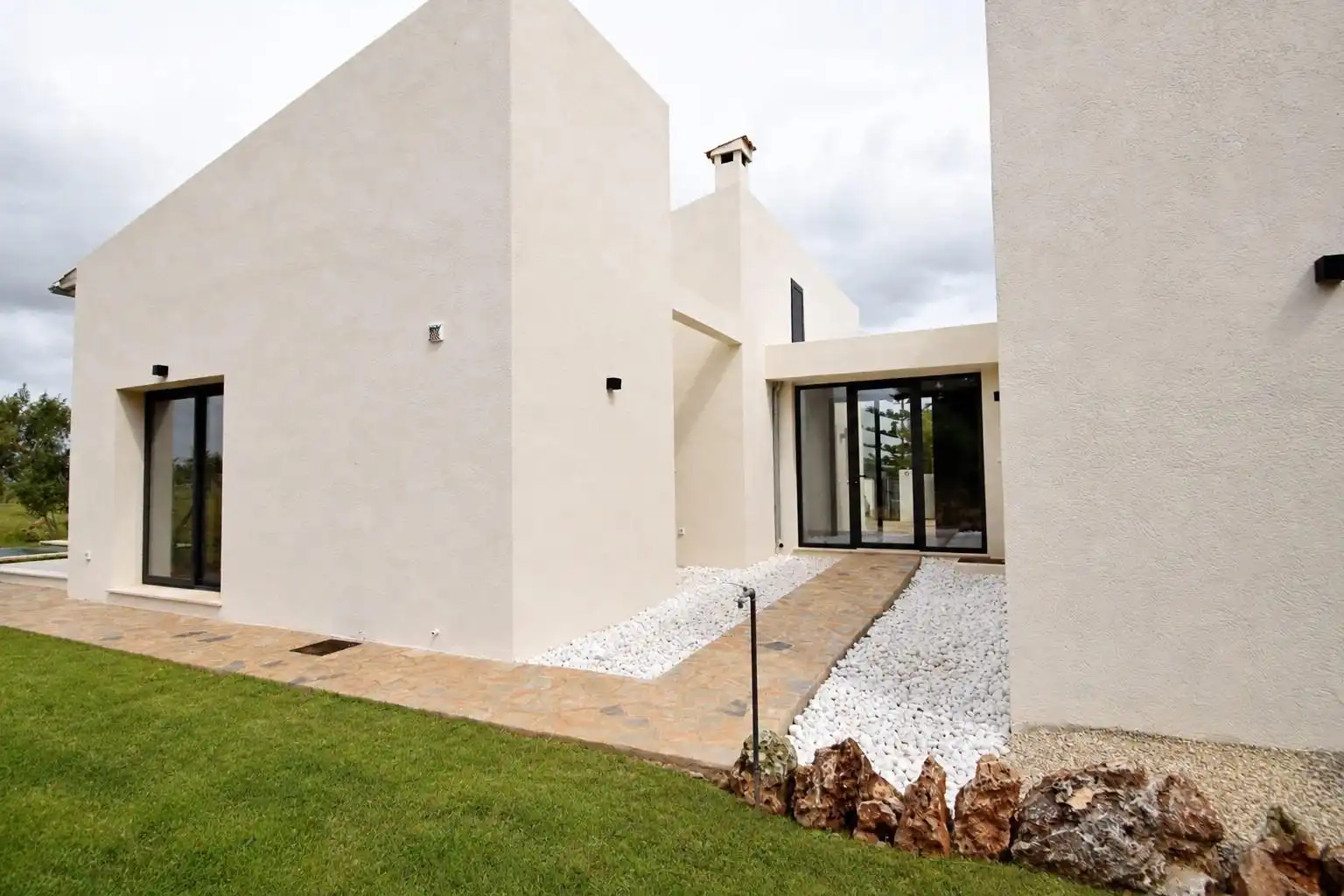 Vista exterior de Finca rústica en venta en Muro con Aire acondicionado, Calefacción y Jardín privado