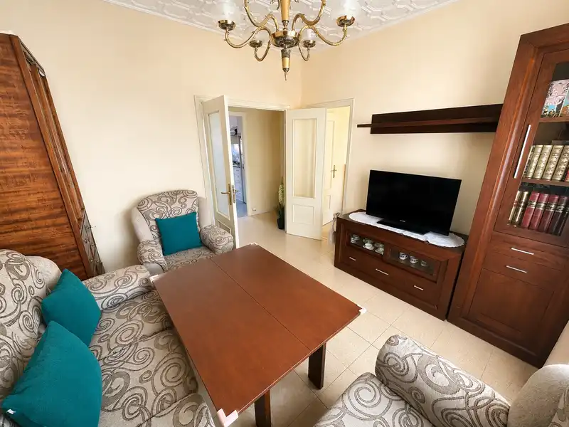 Sala de estar de Piso en venta en Madrid con Calefacción y Amueblado
