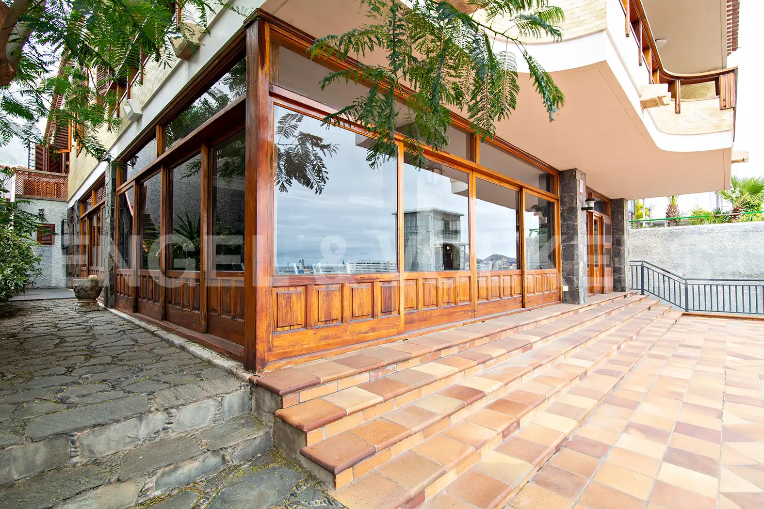 Terraza de Casa o chalet en venta en Las Palmas de Gran Canaria con Calefacción, Jardín privado y Parquet