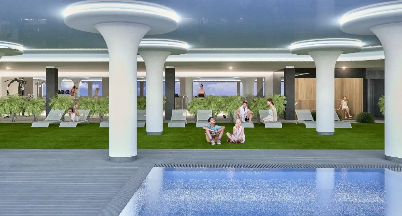 Piscina de Apartamento en venta en Mogán con Aire acondicionado, Jardín privado y Terraza
