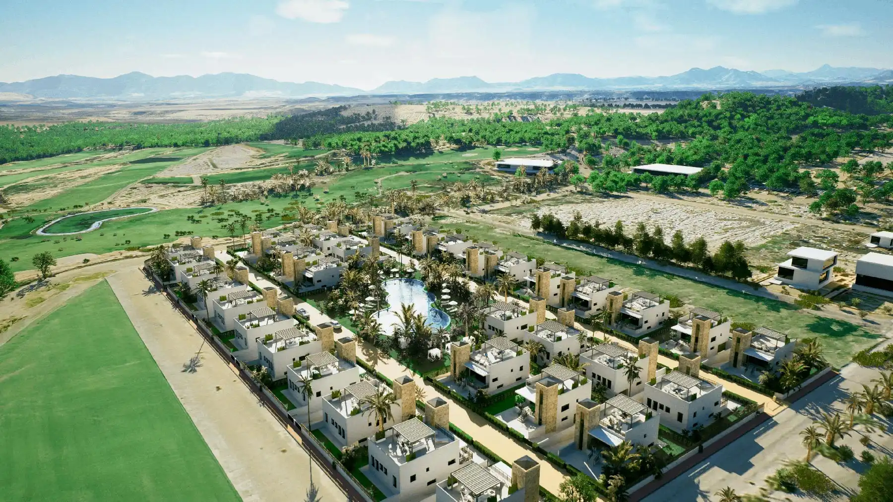 Exterior view of Houses for sale in Mazarrón  with Terrace and Community pool
