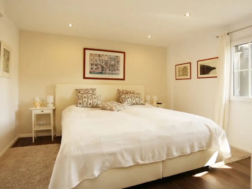 Schlafzimmer von Wohnungen zur Miete in Calvià mit Klimaanlage und Schwimmbad