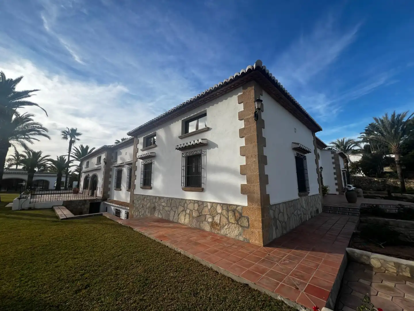 Vista exterior de Casa o xalet en venda en Jávea / Xàbia amb Aire condicionat, Jardí privat i Terrassa