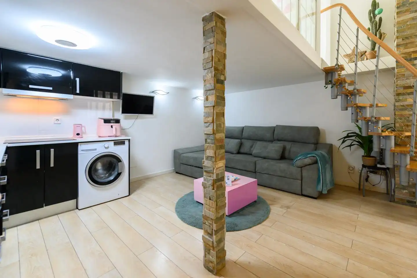 Maisonette zur Miete in Madrid mit Klimaanlage, Möbliert und Internet
