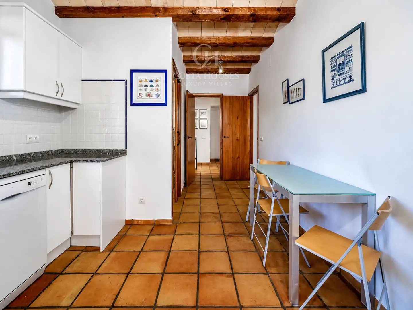 Cuina de Casa o xalet en venda en Jávea / Xàbia amb Calefacció, Jardí privat i Terrassa